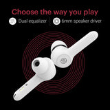 Noise Buds VS201 V2 in-Ear Truly Wireless Earbuds with Dual Equalizer | Total 14-Hour Playtime | Full Touch Control | with Mic | IPX5 Water Resistance and Bluetooth v5.1