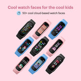 Noise Champ Smart Band for Kids with 7 Alarms (Brush Teeth, Study Time & More), Lightweight, Sleep Tracker, 50+ Kids Watch Faces, IP68 Washable