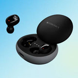 ZEBRONICS ZEB-SOUND BOMB N1 TWS earbuds with ENC, Splash Proof Bluetooth Headset  (MIDNIGHT BLACK, True Wireless)