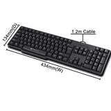 ZEBRONICS Zeb-Judwaa 750 & Mouse Combo Wired USB Desktop Keyboard