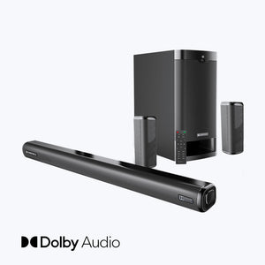 ZEBRONICS ZEB-Juke Bar 9400 Pro Dolby 525 W Bluetooth Soundbar  (Black, 5.1 Channel)