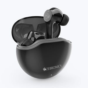 ZEBRONICS Zeb-Sound Bomb 4 with slepndid Audio Experience and 20 Hours* of Playback time.