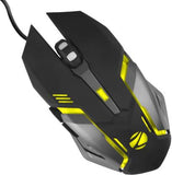 ZEBRONICS ZEB-TRANSFORMER-M Wired Optical Gaming Mouse  (USB 3.0, Black)