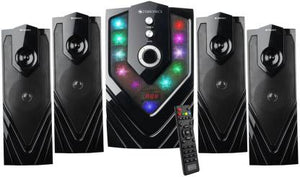 ZEBRONICS ZEB - SAMBA 105 Watt Bluetooth Home Theatre  (Black, 4.1 Channel)